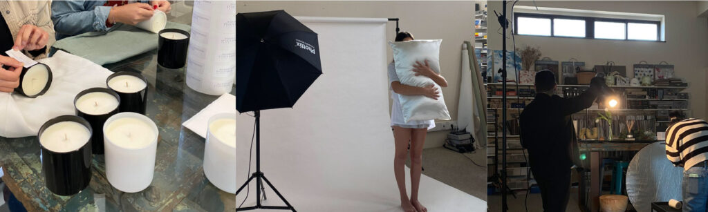 Studio Sardo Behind The Scenes eCommerce Store Photoshoot